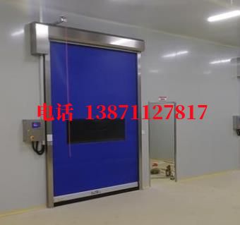 西城拉链密封快速卷帘门
